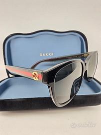 Occhiali da sole Gucci GG0038O 007 pari a nuovo