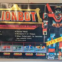 Voltron Golion Lionbot Jaguarbot popy die cast toy