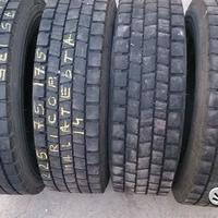4 di pneumatici usati 225 75 17.5 michelin