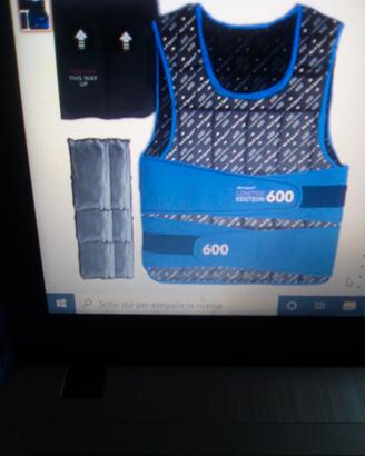 Giubbotto zavorrato 15 kg