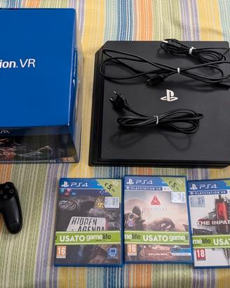 Sony PlayStation 4 Pro 1TB  + VR + Joystick 