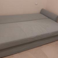 Divano letto Ikea Holsmund azzurro