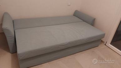 Divano letto Ikea Holsmund azzurro