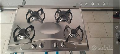 Piano cottura a gas whirlpool