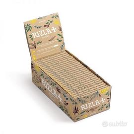 Box cartine rizla naturali 50 pz libbretti