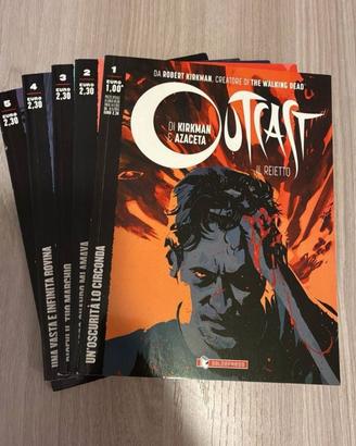 Outcast Il Reietto B&N - Saldapress - n 1 - 5 - 5