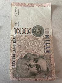 BANCONOTA RARA 1000 MILLE LIRE MARCO POLO