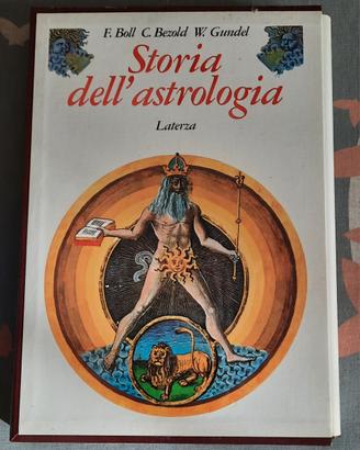 Libro Storia dell'astrologia Laterza  1985