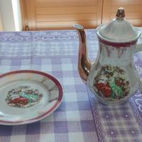 Nuovo Set Teiera per il tè e Piattino