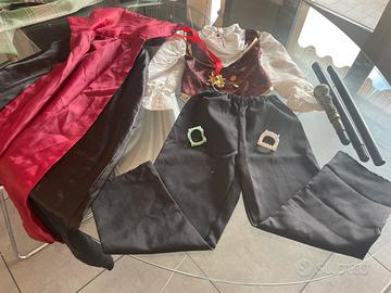 Costume da vampiro bambino 3 anni