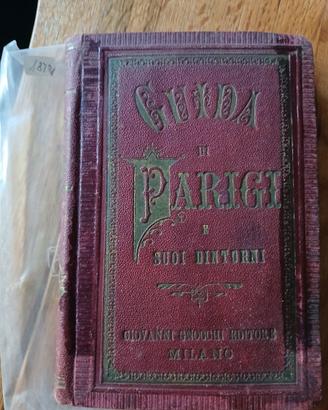 GUIDA PARIGI  ANNO 1879