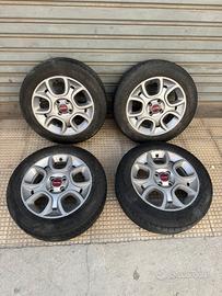 4 CERCHI IN LEGA 15 FIAT NEW PANDA DAL 2012 AL 202