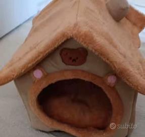 Casetta per cani, cuccia cani da interno piccola