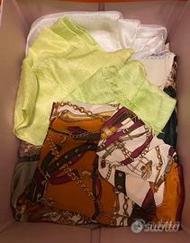 Lotto Foulard in Seta o in Cotone