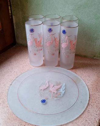 Bicchieri vintage da drink
