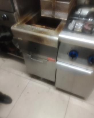 friggitrice professionale a gas 