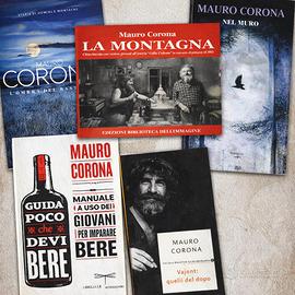 Lotto 5 Libri Mauro Corona