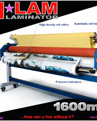 Laminatrice Calandra Plastificatrice 1600mm NUOVA