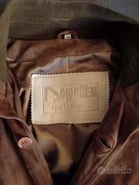 Giubbotto in pelle di camoscio