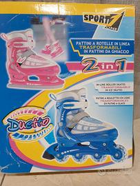 Pattini - Ruote e Lame - Allungabili - NUOVI