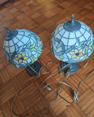  Coppia lampade Tiffany 