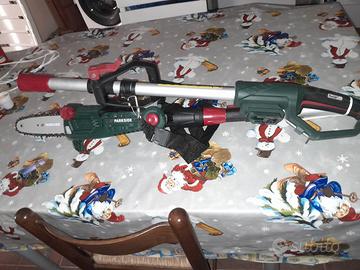 motosega telescopica 