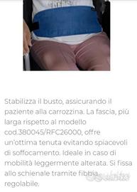 cintura di sicurezza per sedia a rotelle
