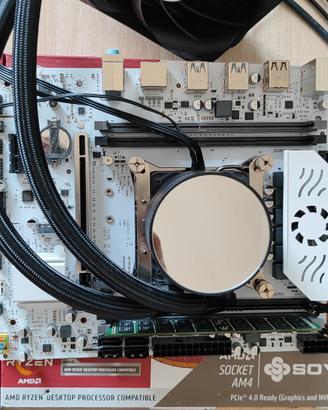 Kit xeon e5-2680 v4 16gb ddr4 ecc aio rgb 120mm