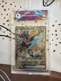 Pokemon Greninja ex full art promo Graad 9.5