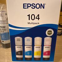 Inchiostro epson originale ecotank 104