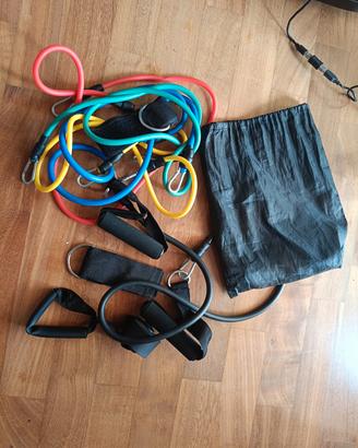 kit elastici palestra 