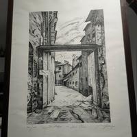 serigrafia Natalino Arfelli tiratura limitata 