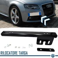 Portatarga Anteriore per Audi Rilocatore Laterale