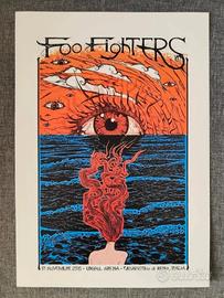 Poster "Foo Fighters" - Live in Bologna (2015)
