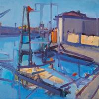 Carlo MARCONI (1934-2022) quadro olio su tela 1965