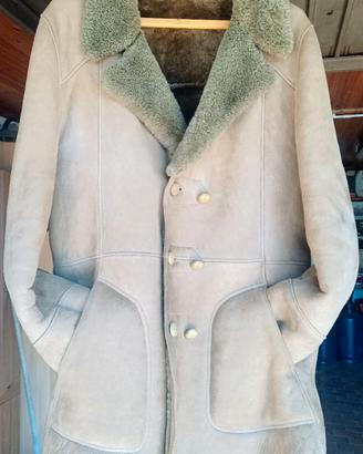 Giacca Montone Uomo Vintage Shearling Español 56