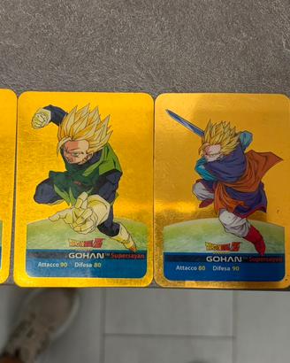 4 Lamicards serie oro