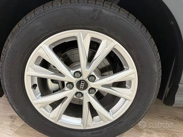 4 CERCHI IN LEGA & GOMME 18 ORIG.AUDI 7X18 5x112 E