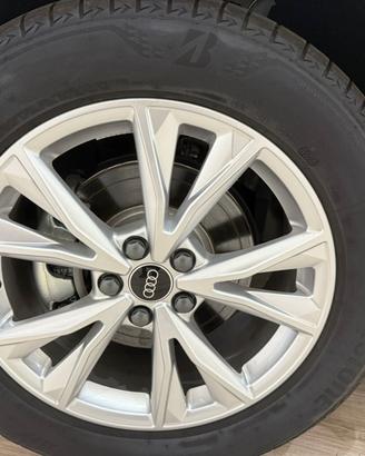 4 CERCHI IN LEGA & GOMME 18 ORIG.AUDI 7X18 5x112 E