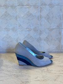 Scarpe 6Carina effetto camoscio