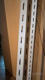 angolari di acciaio x scaffali