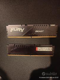Ram kingston fury beast 32gb 6000mt/s
