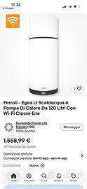 Boiler 120 L ferroli