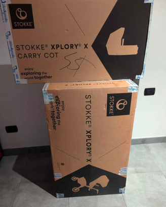 Duo Stokke Xplory X nuovo, con fattura, ancora sig
