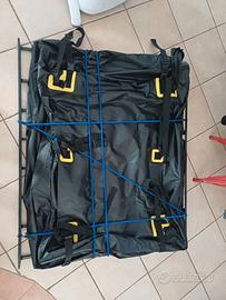 Baule box portatutto per tetto auto