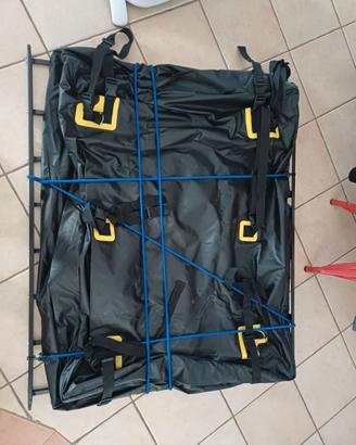 Baule box portatutto per tetto auto