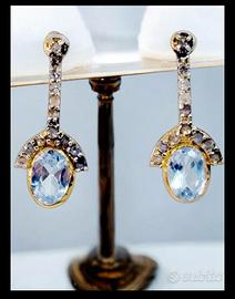 orecchini art decò stile antico 