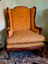Poltrona bergère stile Luigi XV