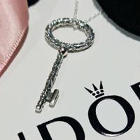 Collana con chiave Pandora in argento 925