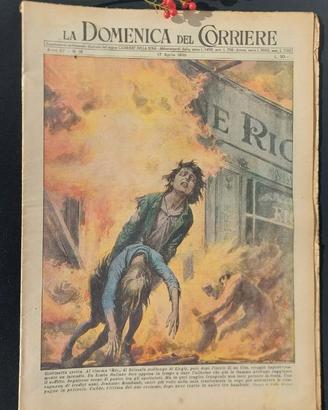 La Domenica del Corriere 17 aprile 1955 Churcill